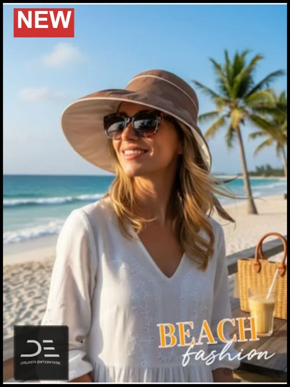 Wide Brim Sun Hat UPF 80+ UV Protection Foldable Packable Travel Beach Outdoor